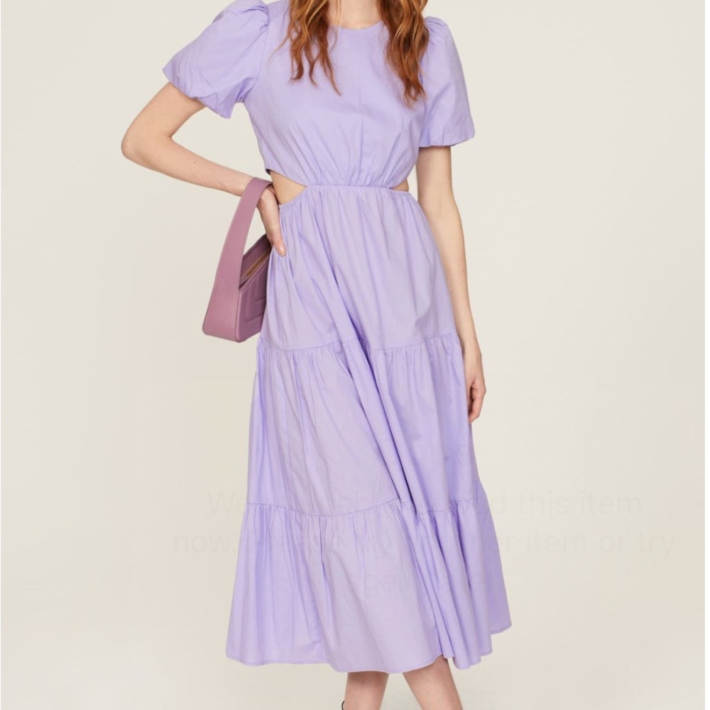 Peter Som x RTR Cutout Midi Dress